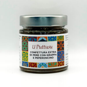 Confettura di pere con grappa e peperoncino ( 98 - 240 gr)