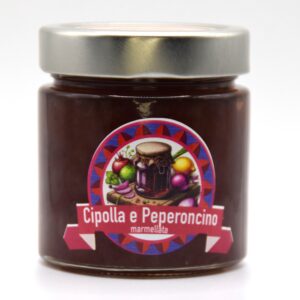 Marmellata di cipolla e peperoncino 240 gr